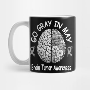 Go Gray In May Brain Cancer Tumor Awareness Mug